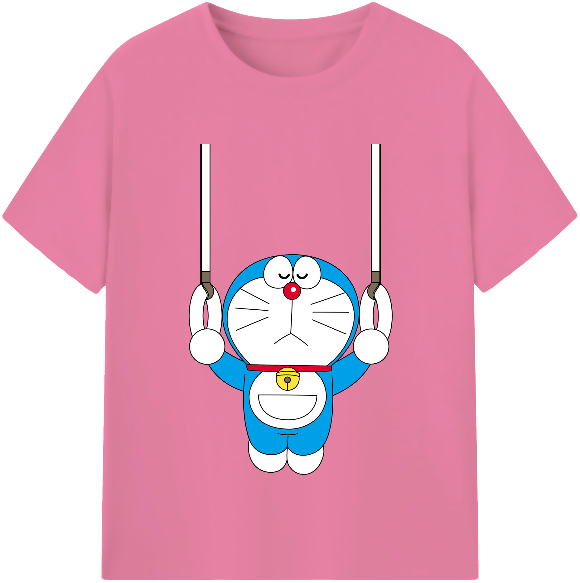 （画像用） ドラえもん Doraemon 綿100％半袖Tシャツ（フロントプリント）